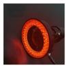 LED Microscope Ring Light Source 60mm Inner Diameter Lamp fit for Cell Phone Repair Machine Vision Equipment CCD Industrial (Color : Red) view 1
