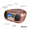 Aiwa Portable Boombox, Crystal Clear Sound with 3W x 2 Speakers and Bass Function, Featuring a 7" LCD Display, Bluetooth Connectivity, FM Radio, CD/DVD Player, Streaming on Roku and Amazon Firestick view 2