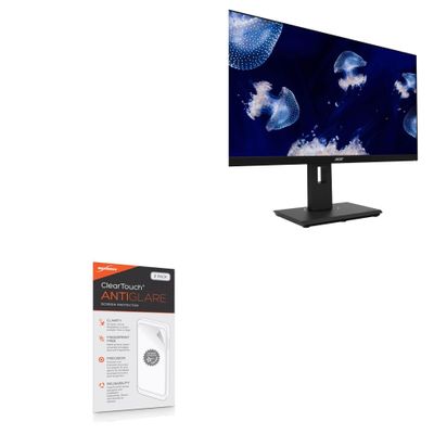 BoxWave Screen Protector Compatible with Acer B7 (B277) - ClearTouch Anti-Glare (2-Pack), Anti-Fingerprint Matte Film Skin