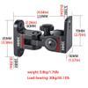 Speaker Bracket Audio Bracket Wall-Mounted Small Speaker Bracket Media Equipment Stage Hanger Speaker Bracket Black 2 Pack Speaker Stand view 2