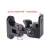 Speaker Bracket Audio Bracket Wall-Mounted Small Speaker Bracket Media Equipment Stage Hanger Speaker Bracket Black 2 Pack Speaker Stand view 3