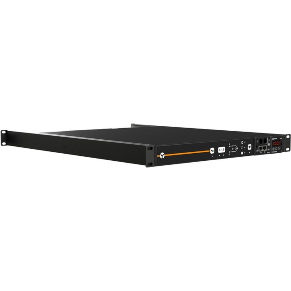 Vertiv Geist RTS VA4U2100 - Rack Transfer Switch| RPDU| (12) Combination C13/C19 - Unit Level Monitored 1U rPDU| (12) Combination C13/C19 Outlets| 16A/20A| 120V/208V/230V| C20 Dual Input| P-Lock compa