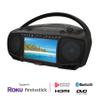 Aiwa Portable DVD Player, Crystal Clear Sound with Dual 3W Speakers and Bass Function, Featuring a 7" LCD Display, Bluetooth Connectivity, FM Radio, CD/DVD Playback view 2