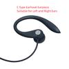 TDYU Walkie Talkie Earpiece with Mic PTT C Shape Headset for Baofeng UV-5R BF-888S BF-F8HP BF-F9 TK-3107 TK-2107 Two Way Radio 2 Pack view 3