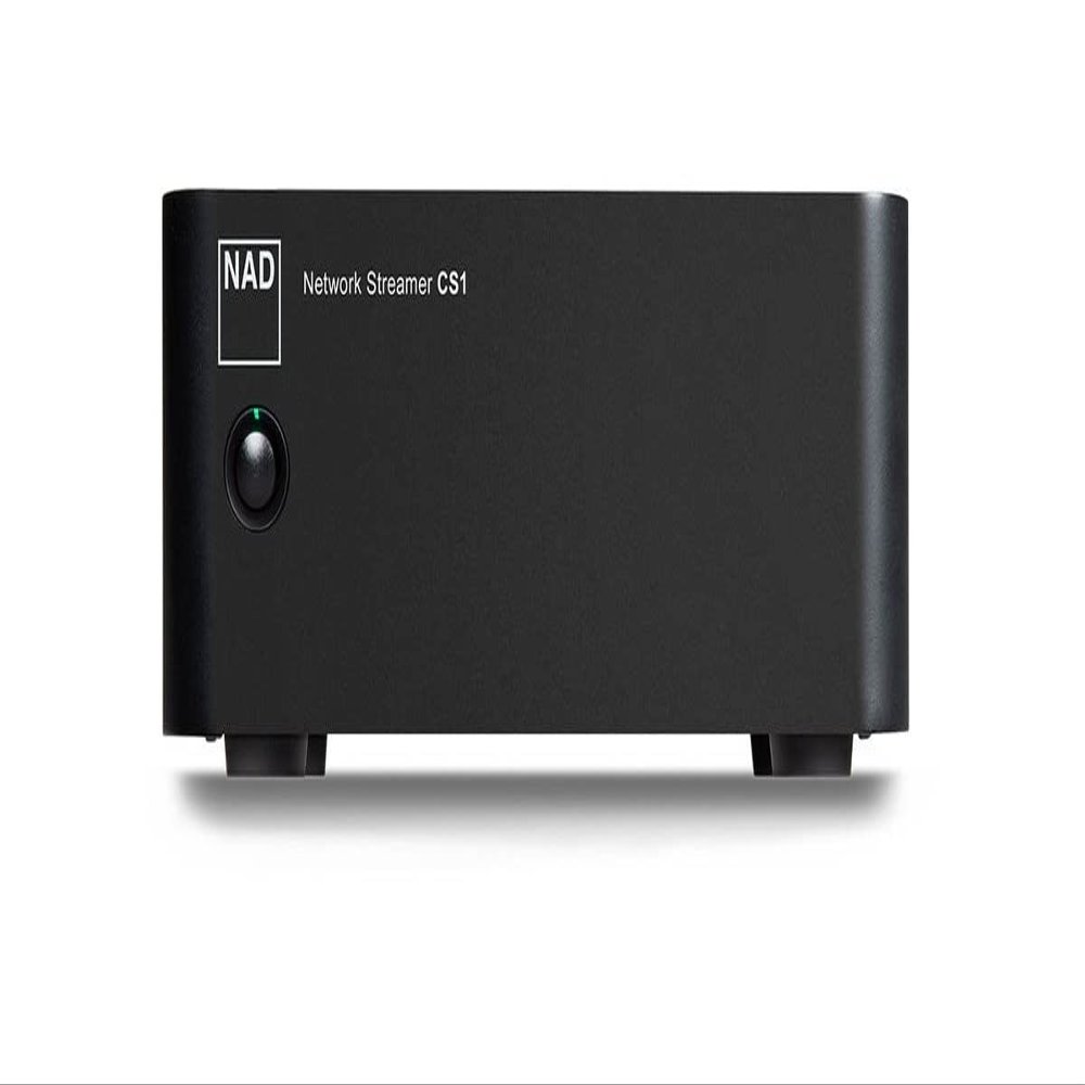 NAD CS1 Endpoint Network Streamer  Hi-Res Audio Streamer with AirPlay 2, Chromecast, Spotify Connect, Tidal Connect & Bluetooth