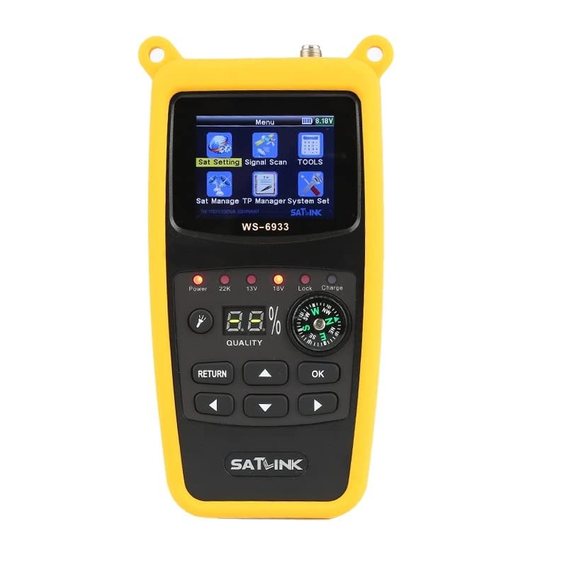 Digital Tester Original Satellite Finder Meter DVB-S2 WS 6933 Better WS-5150 6916 6906 V8 Finder Set Top Box Satellite Receiver