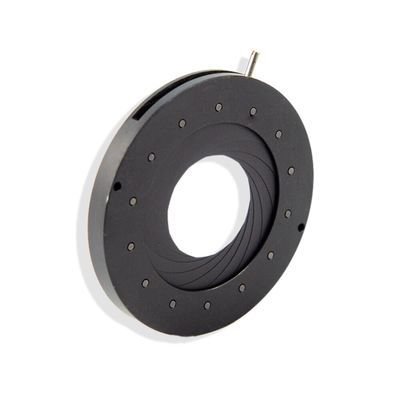 1.5-36mm Aperture Variable Optical Iris Diaphragm Camera Condenser Microscope Accessory 14 Diaphragm Blades