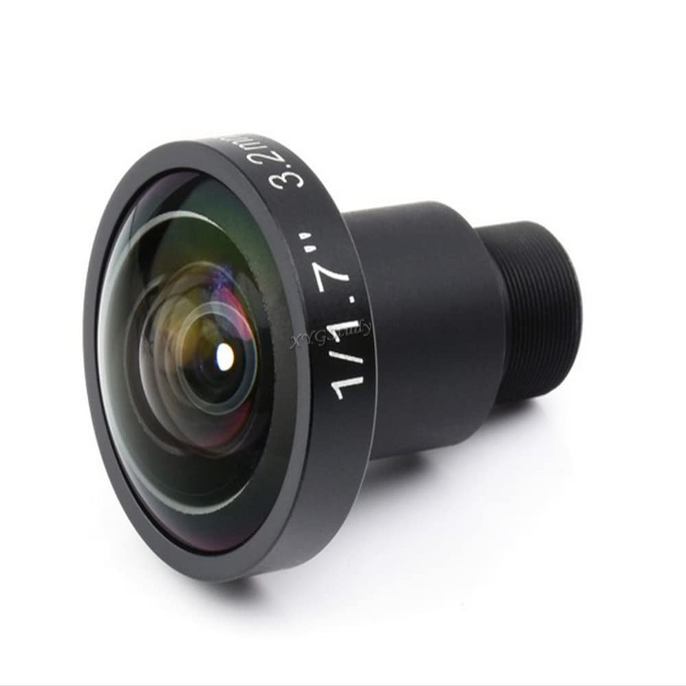 M12 High Resolution Lens with 12MP 160 FOV 3.2mm Focal Length Compatible with Raspberry Pi Camera M12 @XYGStudy (WS1603212)