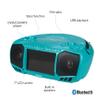 Aiwa Portable Boombox, Crystal Clear Sound with 3W x 2 Speakers and Bass Function, Featuring a 7" LCD Display, Bluetooth Connectivity, FM Radio, CD/DVD Player, Streaming on Roku and Amazon Firestick view 2