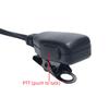 TDYU Walkie Talkie Headset with Mic PTT G Shape Headset Compatible with Cobra Microtalk PX650 Cxt195 Cx112 PX655 ACXT1035r ACXT145 ACXT545 RX385 RX685 Two Way Radio 2Pack view 4