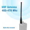 3pcs 6.5 inch UHF Replacement Antenna 403-470 MHz RAN4031 Antenna Compatible for Motorola CP110 RDU4100 RDU4160D RDU2080D RDU2020 RDV2020 Whip Antenna view 3