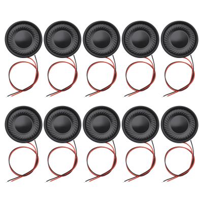 The Lord of the Tools 10PCS 2W 8 Ohm Internal Magnet Speaker 28mm Round Mini Loudspeaker for Electronic DIY Toys Radio Intercom Multimedia Speakers Mini Box Speakers