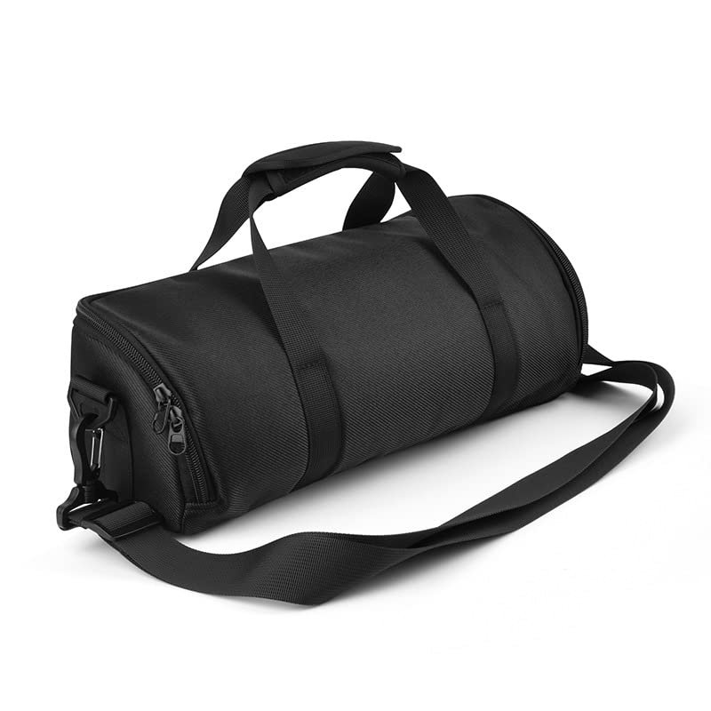 Speaker Protective Case Storage Bag for Sony SRS-XB43,Travel Handbag Case Carrying Pouch with Shoulder Strap,Lined with Suede,Zipper Closure