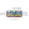 2pcs PCA9685 16 Channel 12 bit PWM Servo Motor Driver IIC Interface Compatible with Arduino Raspberry Pi view 3