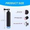 Stick Waterproof Floating Hand Grip Snorkeling Underwater Diving Selfie Pole Stick Compatible with 11 10 9 8 7 6 5 4 3 2 1 for Water Sport and Action Cameras view 3
