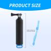 Stick Waterproof Floating Hand Grip Snorkeling Underwater Diving Selfie Pole Stick Compatible with 11 10 9 8 7 6 5 4 3 2 1 for Water Sport and Action Cameras view 4