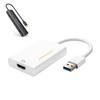 Bundle  2 Items: CableCreation USB HDMI Adapter with DisplayLink Chip + 7 in 1 USB C Hub view 1