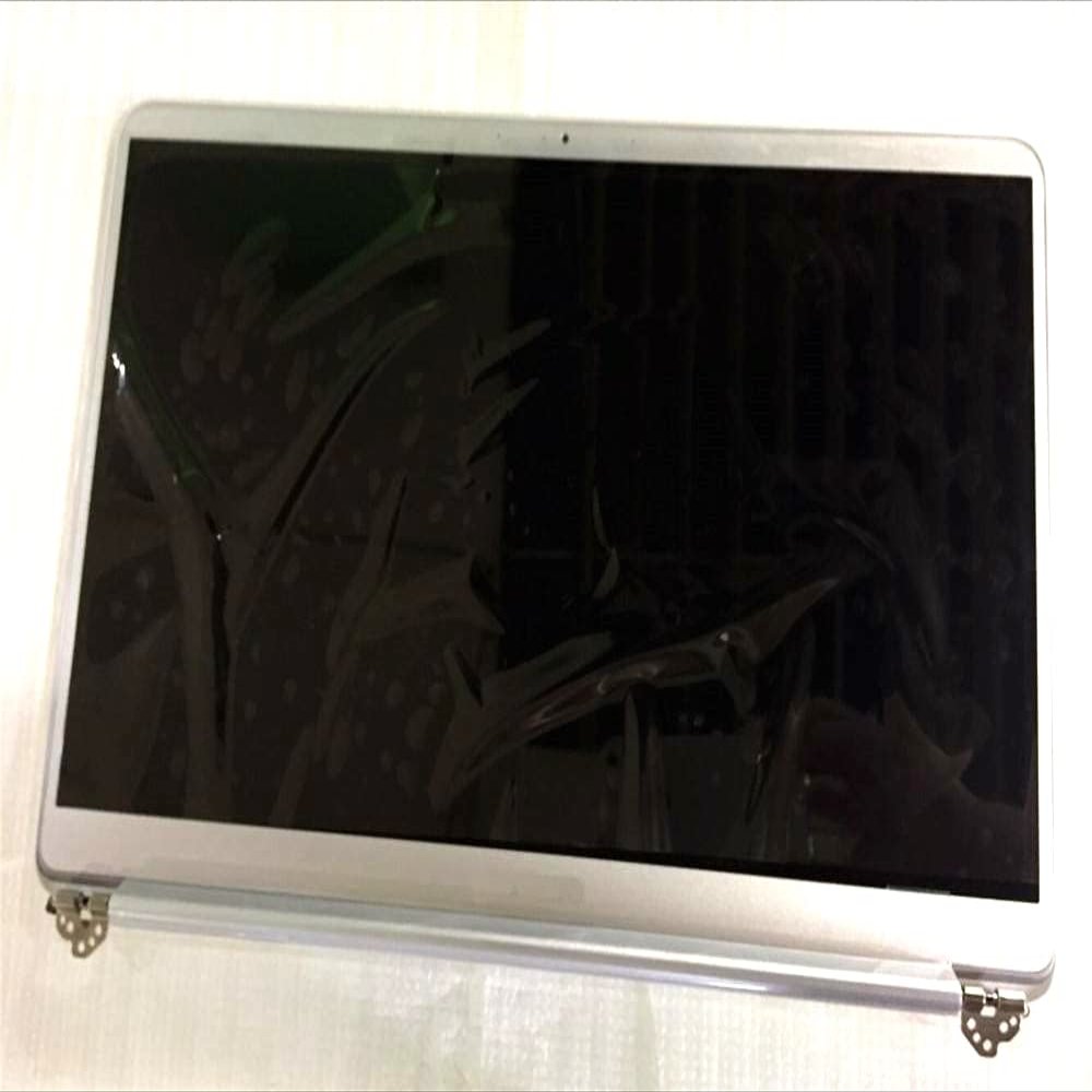 13.3'' 1080P FHD LCD Screen Display Cover Cable Full Assembly for Samsung NP900X3N NP900X3T (Silver)