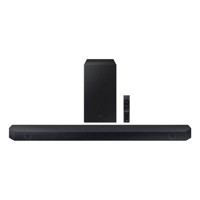 Samsung HW-Q600C 3.1.2ch Soundbar w/Dolby Audio, Q-Symphony, Adaptive Sound, HDMI eARC, Game Mode Pro, Bluetooth, Acoustic Beam, Tap Sound