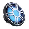 HERTZ HMS 12 S4-LD-G - 12" 4-Ohm Marine Subwoofer with RGB LEDs, Gray Sport Grille view 1