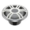 Hertz HMS 12 S2-LD-SW - 12" 2-Ohm Marine Subwoofer with RGB LEDs, White Sport Grille view 1