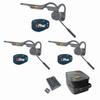 EARTEC EP3LZ E-PAK PRO Wireless Communication 3 Person Headset System view 1