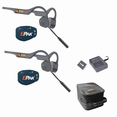 EARTEC EP2LZ E-PAK PRO Wireless Communication 2 Person Headset System