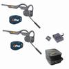 EARTEC EP2LZ E-PAK PRO Wireless Communication 2 Person Headset System view 1