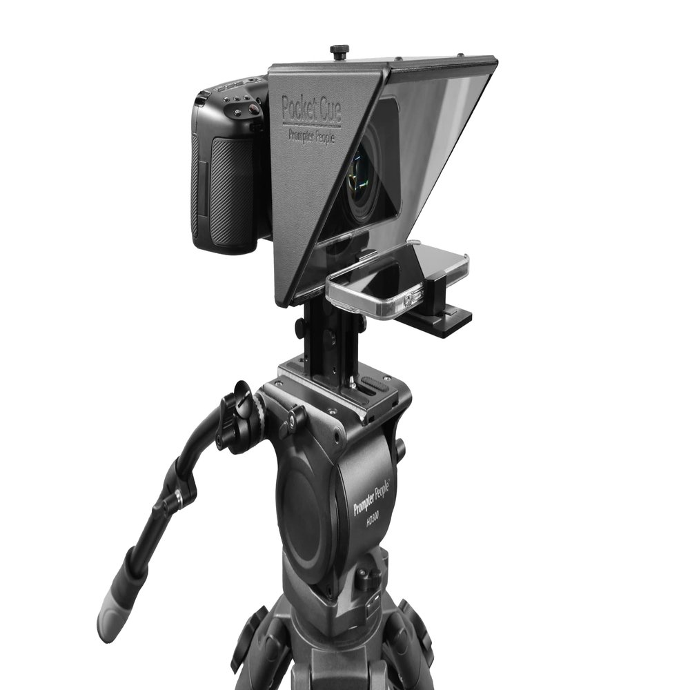 Pocket CUE V2- Compact and Modular Smart Phone TELEPROMPTER