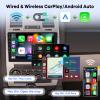[2G+64G] Car Radio for Chrysler 300 2005 2006 2007 2008 2009 2010, Android 13 Touch Screen Stereo, Carplay/Android Auto/1080P/Hi-Fi Audio/Bluetooth + AHD Backup Camera + MIC view 4