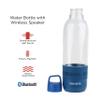 Aiwa Water Bottle with Speaker and Earphone Bundle - 400ml Water Bottle with 4 Hour Playtime and Wireless Sports Earphones with Integrated Mic, 10 Hours Playtime for Workout, Camping and Hiking view 3