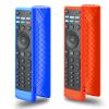2 Pack Cover for Vizio Remote, Compatible with Vizio Remote Case XRT136 / XRT140 D Series Universal Smart TV Control Replacement Silicone Skin Sleeve Glow in The Dark view 1
