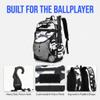 rickyh style Large Baseball Backpack with Fence Hook for Helmet Cleats 2 Bats view 2