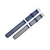 Seleek Replacement Bands Compatible with Fitbit Versa 3 / Versa 4 / Sense/Sense 2, Silicone Adjustable Classic Accessory Wristband Fitness Straps for Women Men LargeBlue+Grey view 2