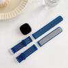 Seleek Replacement Bands Compatible with Fitbit Versa 3 / Versa 4 / Sense/Sense 2, Silicone Adjustable Classic Accessory Wristband Fitness Straps for Women Men LargeBlue+Grey view 3