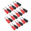 20pcs Banana Socket, Banana Plug Socket Connector Kit, Stable Connector Terminals for Industrial Equipment - 4mm Hole Size, Good Electrical Conductivity view 1