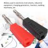 20pcs Banana Socket, Banana Plug Socket Connector Kit, Stable Connector Terminals for Industrial Equipment - 4mm Hole Size, Good Electrical Conductivity view 4