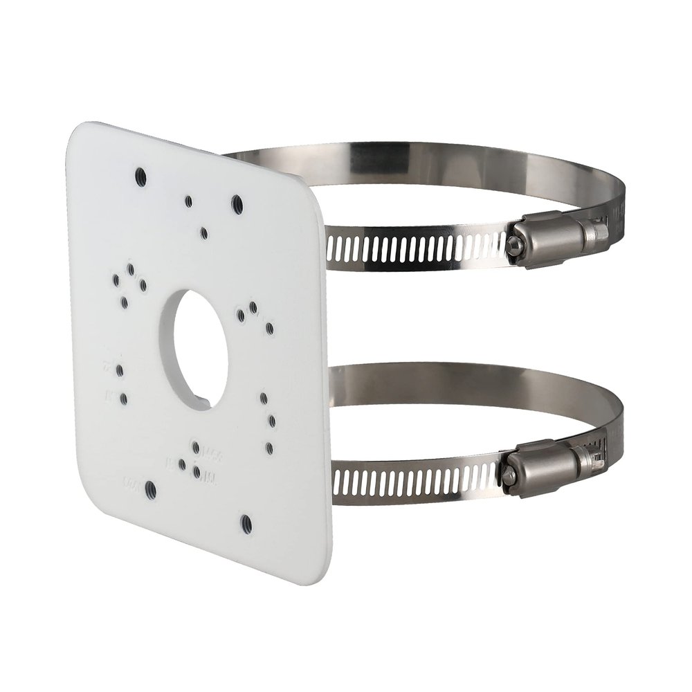 PFA152-E Pole Mount Bracket for Dahua IP and CVI Camera, White, Pack of 1