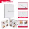 128 Pockets Mini Photo Album for 2 x 3 inch Mini Instant Camera Printer Film (White) view 3