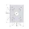 PFA150 Pole Mount Bracket for Dahua IP and CVI Cameras, White, Pack of 1 view 3