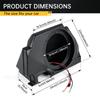 CPOWACE 6.5 inch Speaker Pod Enclosures Kit Compatible with Polaris RZR PRO XP XP4 2020 2021 2022 2023 2024 Accessories Waterproof Speaker Mount Enclosure Panel (2PCS,LH+RH) view 4
