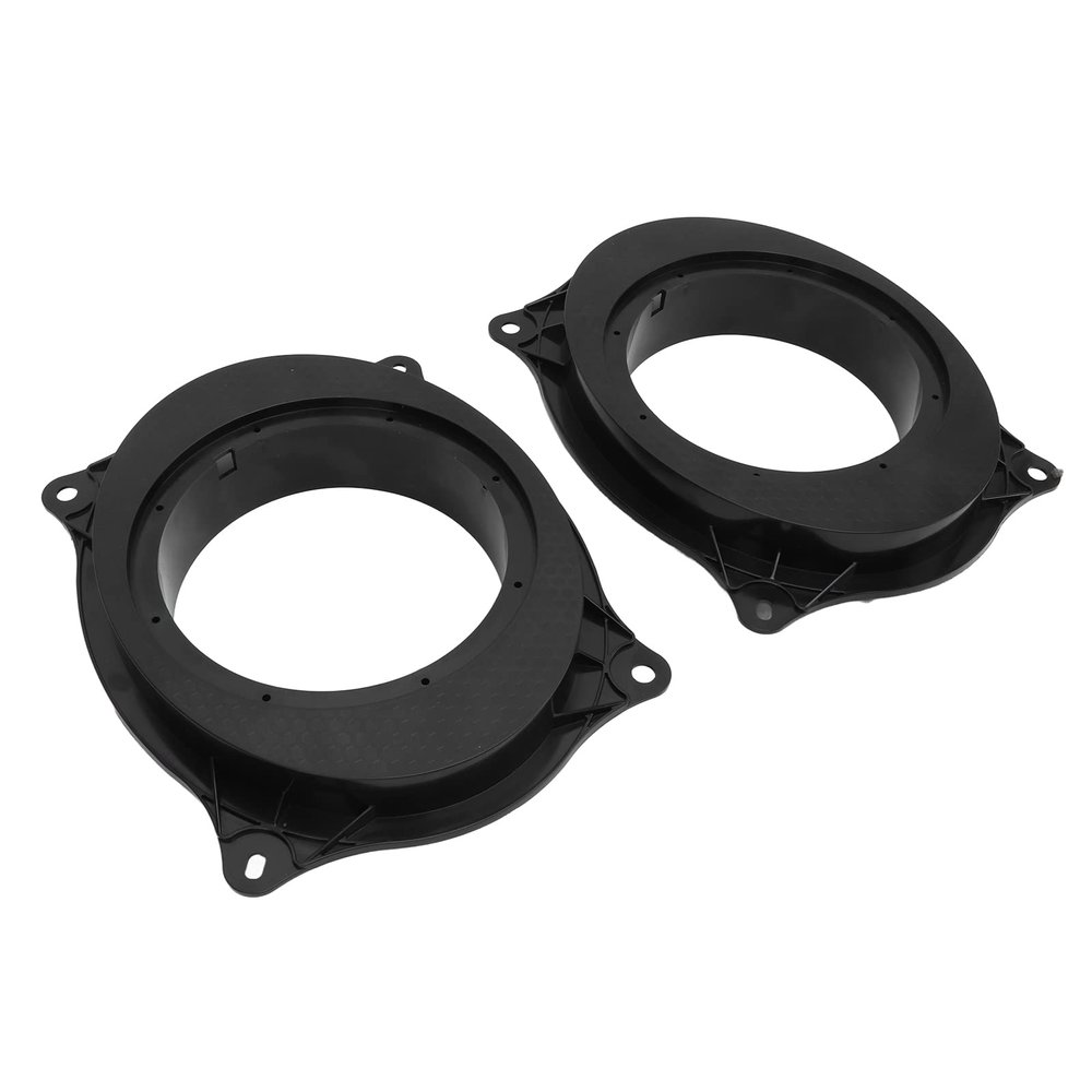 Naroote Door Speaker Adapter Spacer Rings Professional Abrasion Resistant 6.5 Inch Car Speaker Adapter (8X10)