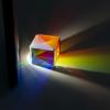 2pcs Defective Optical Glass Cube Prisms Optics Experiment Instruments Dichroic Irregular Shape Rainbow Surveying Prisma view 4