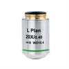 Infinity Plan Phase Contrast Objective Lens for Metallographic Microscope 2.5X 5X 10X 20X 50X 100X Long Working Distance (Color : 20X) view 1