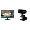 Acer SB242Y Hbi 23.8" Full HD (1920 x 1080) Gaming Office Monitor | Ultra-Thin Stylish Design | 100Hz | 1ms (VRB) | HDMI & VGA Ports Full HD USB Streaming 2MP Webcam with Digital Microphone view 1