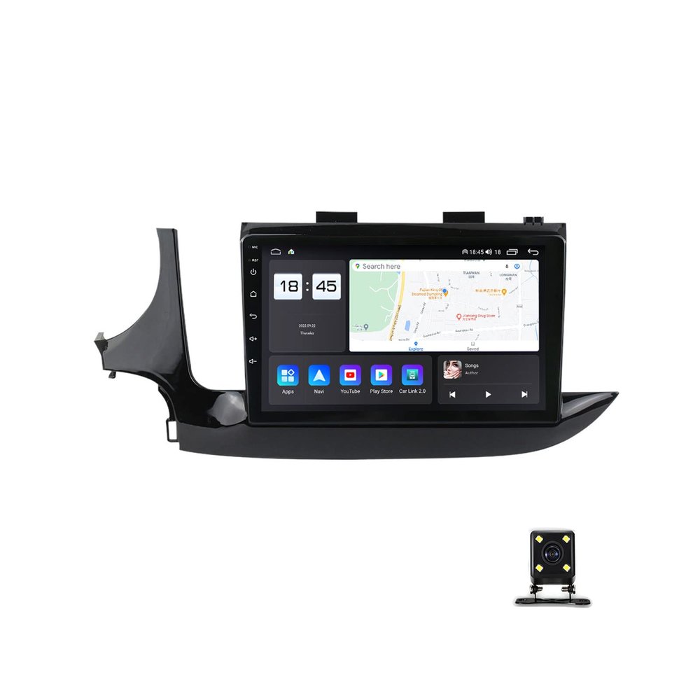 Double Din Car Stereo with Carplay Android Auto 9 Inch Touch Screen Car Radio with Bluetooth Car Player for Buick Encore 2016-2018 Support Steering Wheel Controls/Voice Control/USB,M6 pro,8G+256G