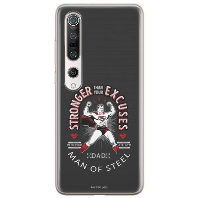 ERT GROUP Case for Xiaomi MI 10 / MI 10 Pro Original and Official DC Licensed Superman 025 Design Adapted to The Shape of The Mobile Phone, TPU Case