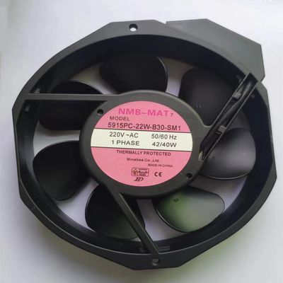 5915PC-22W-B30-SM1 Fan 220VAC 42/40W AC AXIAL Fan