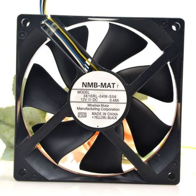 3610RL-04W-S56 Fan DC12V Fan 0.48A 9225mm Fan