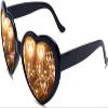 Heart effect diffraction glasses- See hearts! view 1